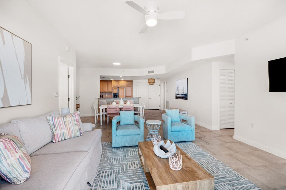 Spacious and open