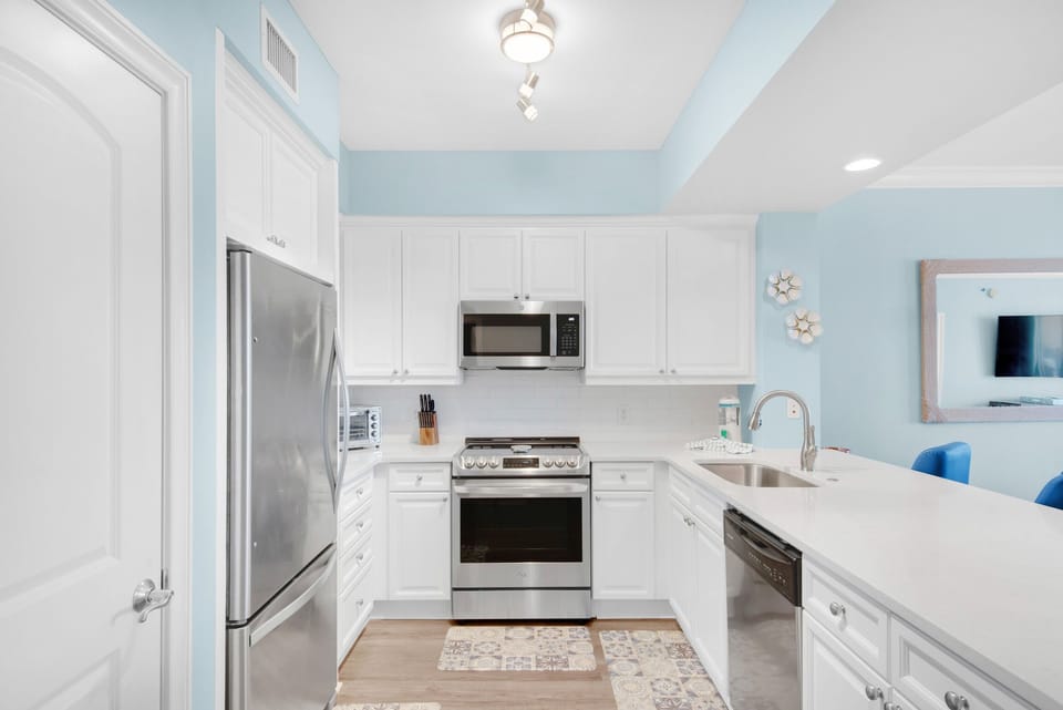 Fully equipped kitchen