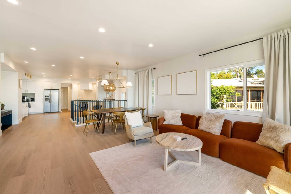Open Floor Plan Kitchen Dining and Living
