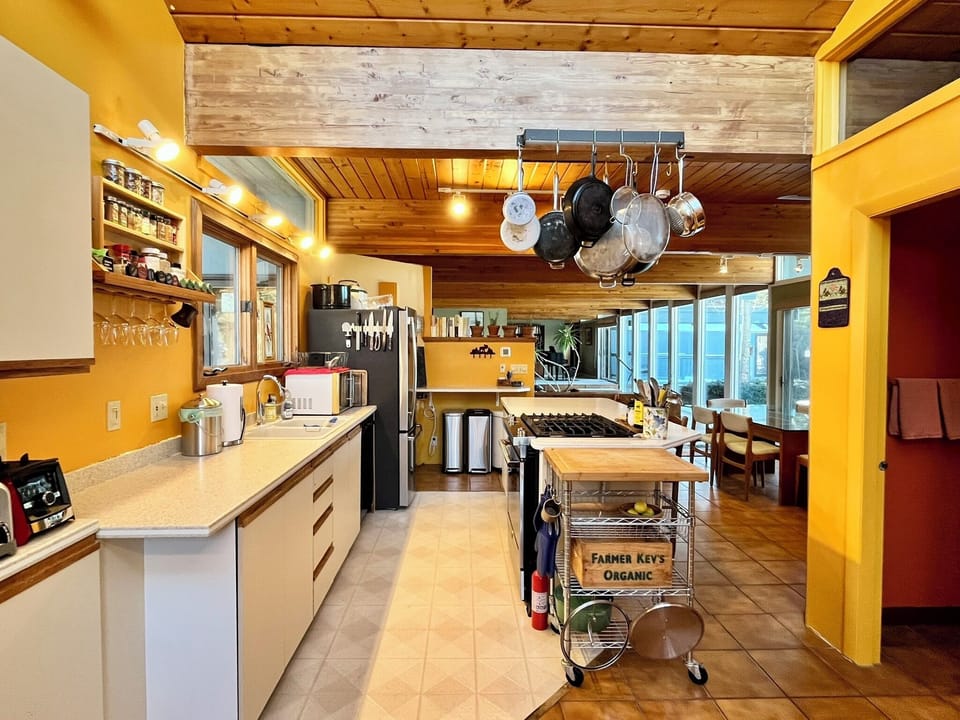 Stand mixer, food processor, Instant Pot, waffle maker & more; tons of spices.