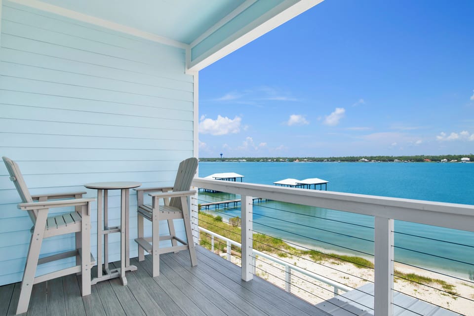 Private balcony with beautiful views