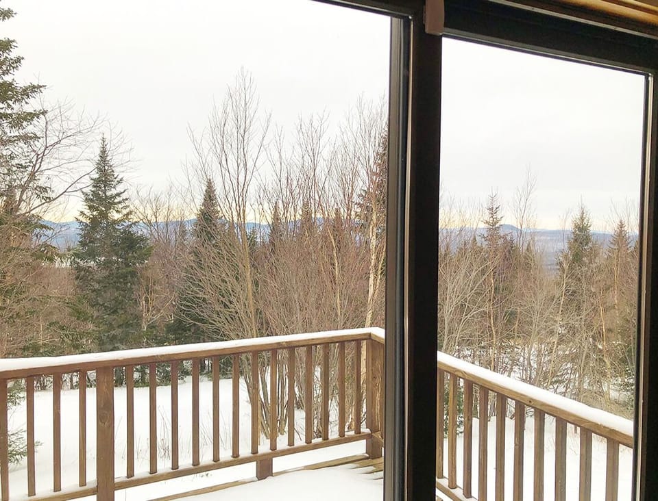 Winter deck views