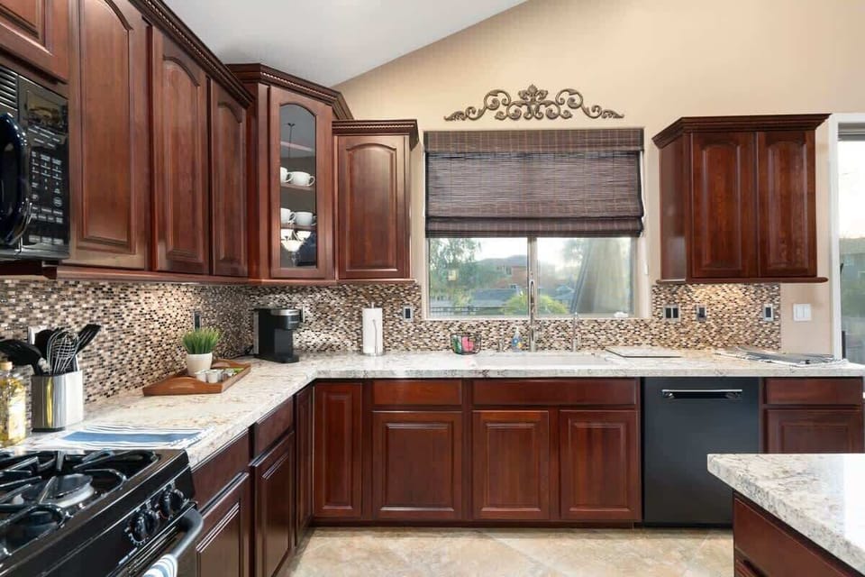 Fully kitchen with lots of cabinet space