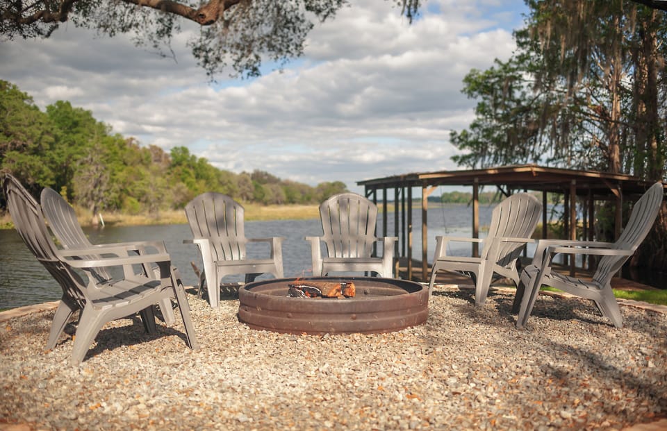 Firer pit area