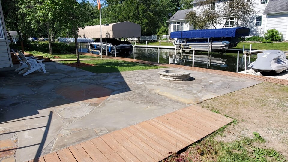 Patio and Fire Pit