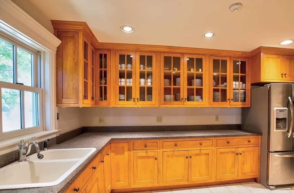 Kitchen in main house.