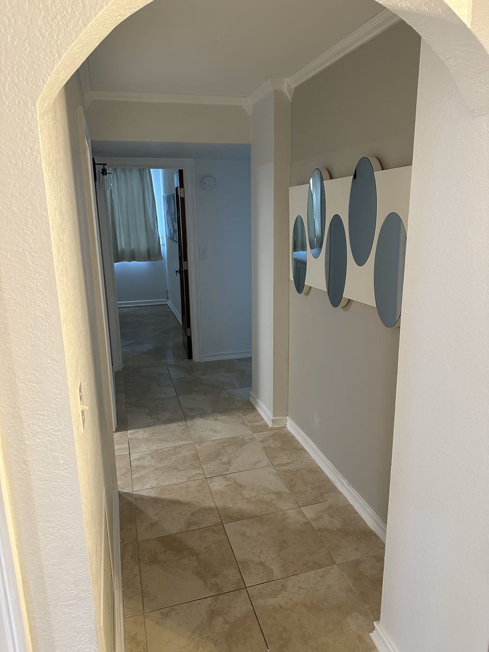 Hallway to Bedrooms 2 and 3