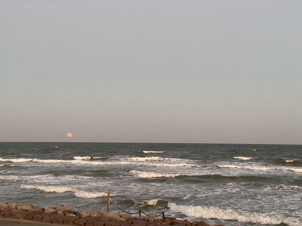View of the ocean from patio