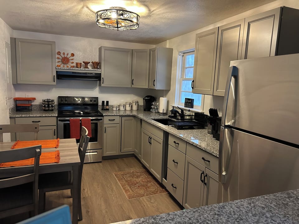 Newly renovated kitchen