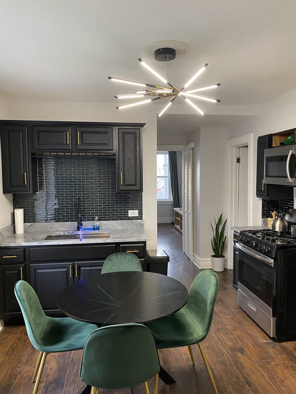 Bright kitchen