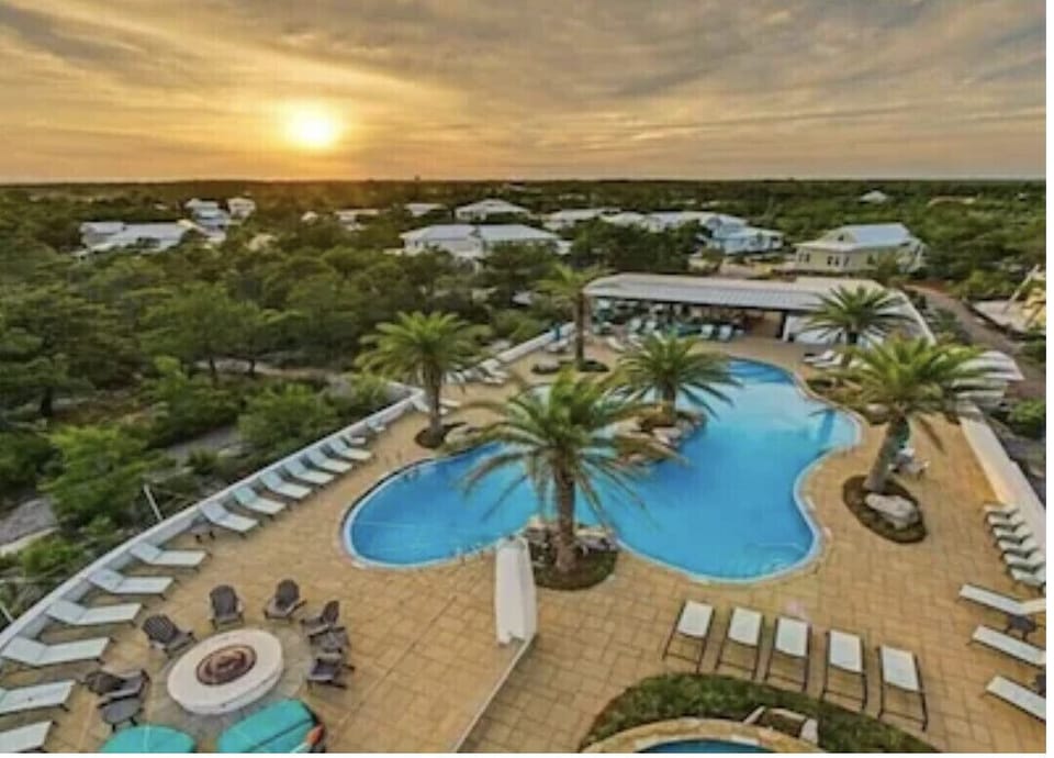 All this is yours! Home is a 30 second walk to the pool!