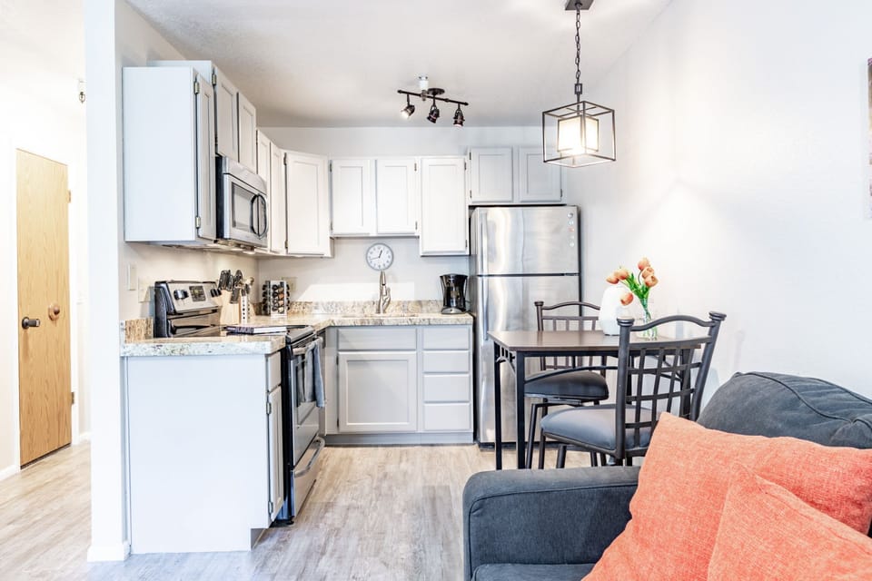 Remodeled Kitchen with granite countertops