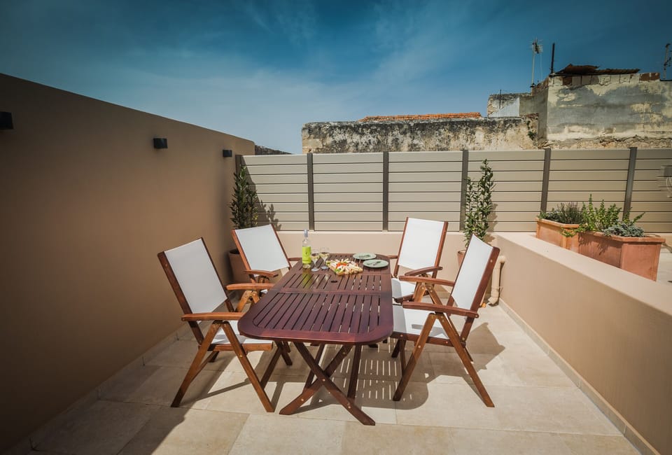 Elegant outdoor terrace