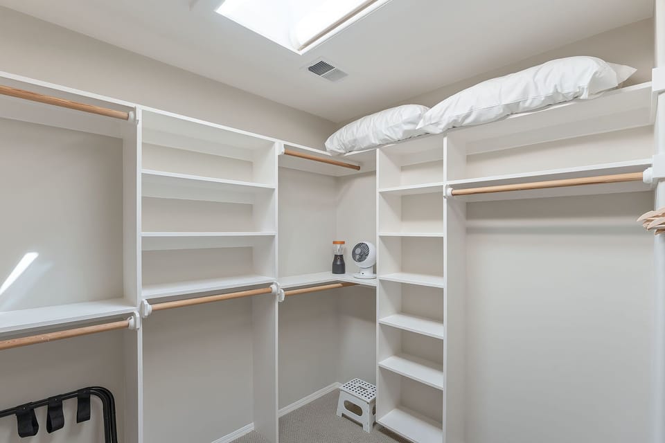 Walk-In Closet Inside Bedroom #1