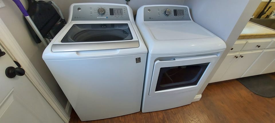 Washer and Dryer Available