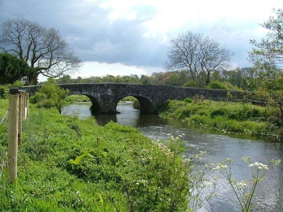 The river 5 minutes walk from the house
