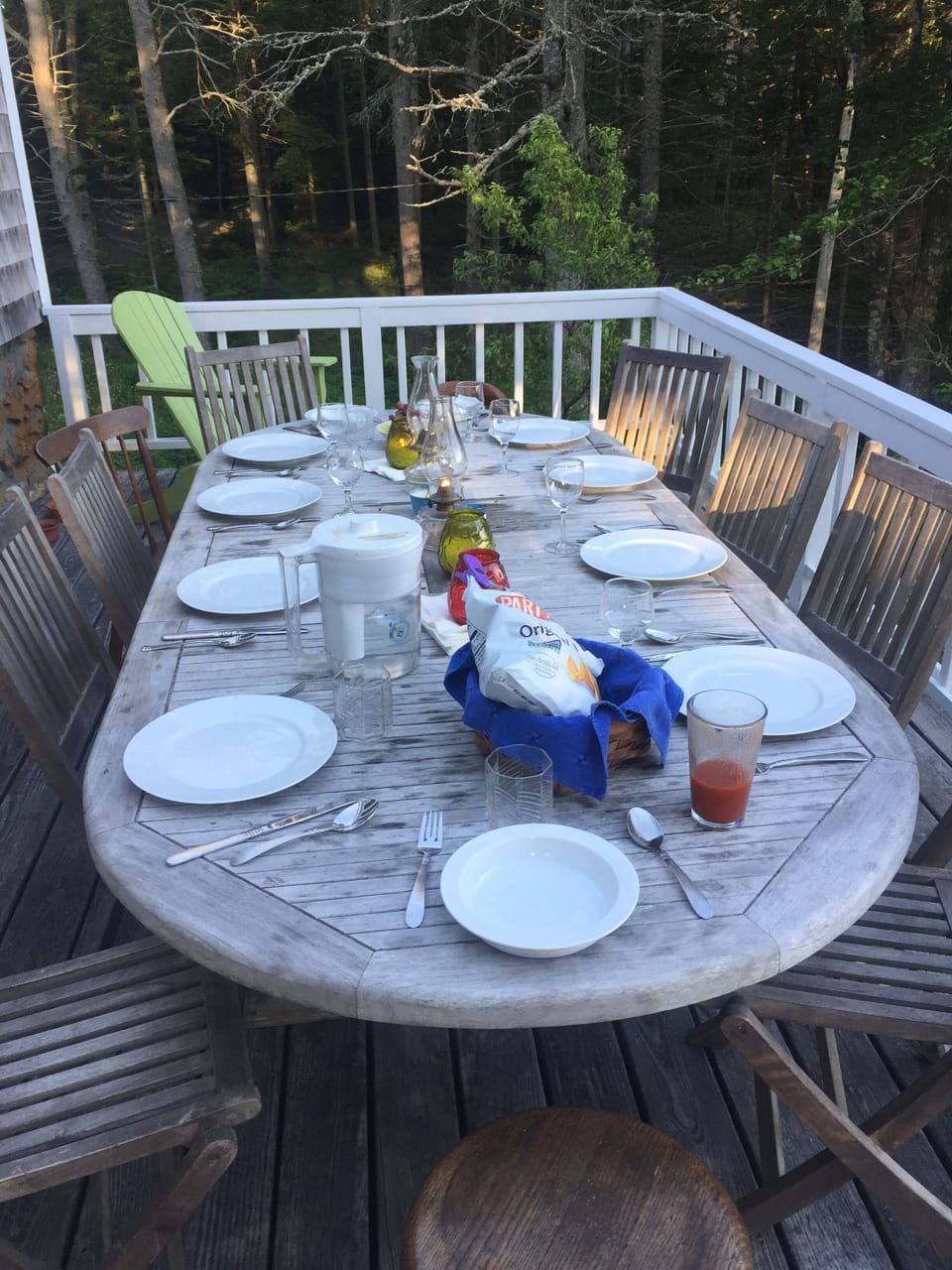 Outdoor dining