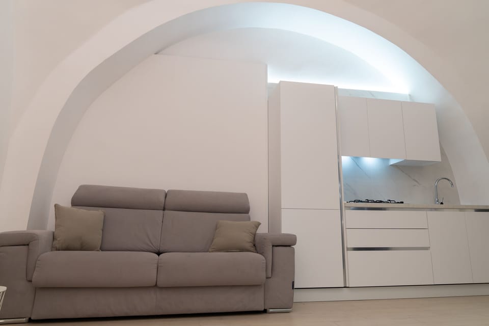 living room Apartment White Place - Affitti Brevi Italia
