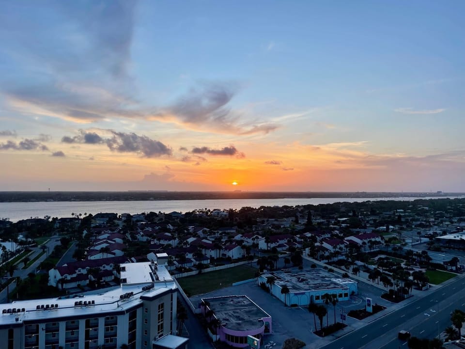 Beautiful sunset views over the Halifax River