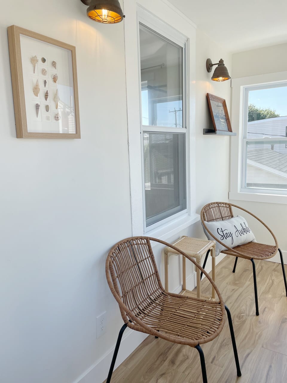 Second floor porch area