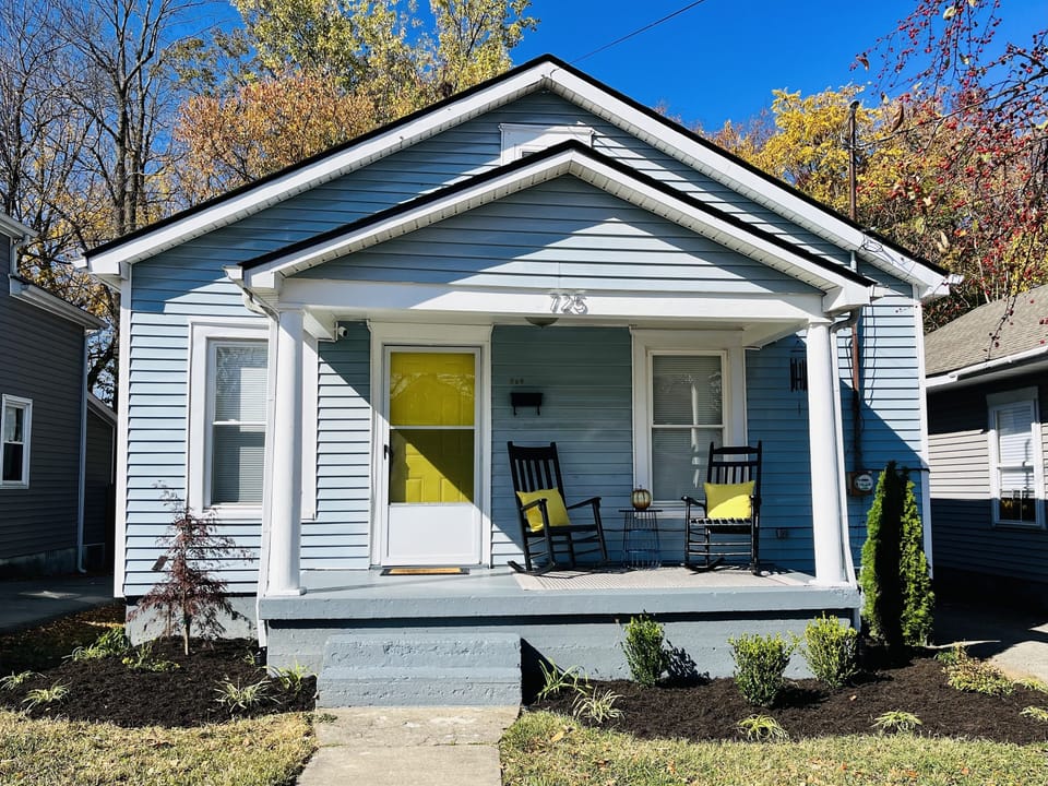 Front porch/ Main Entrance 