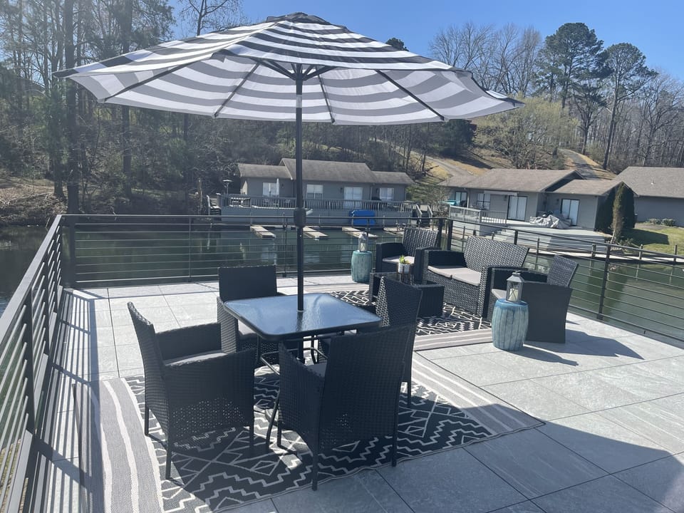 Large Patio on the water