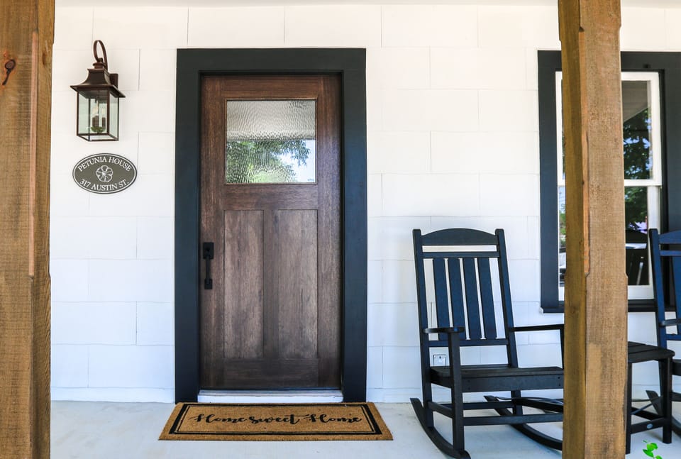 Petunia House Front Door