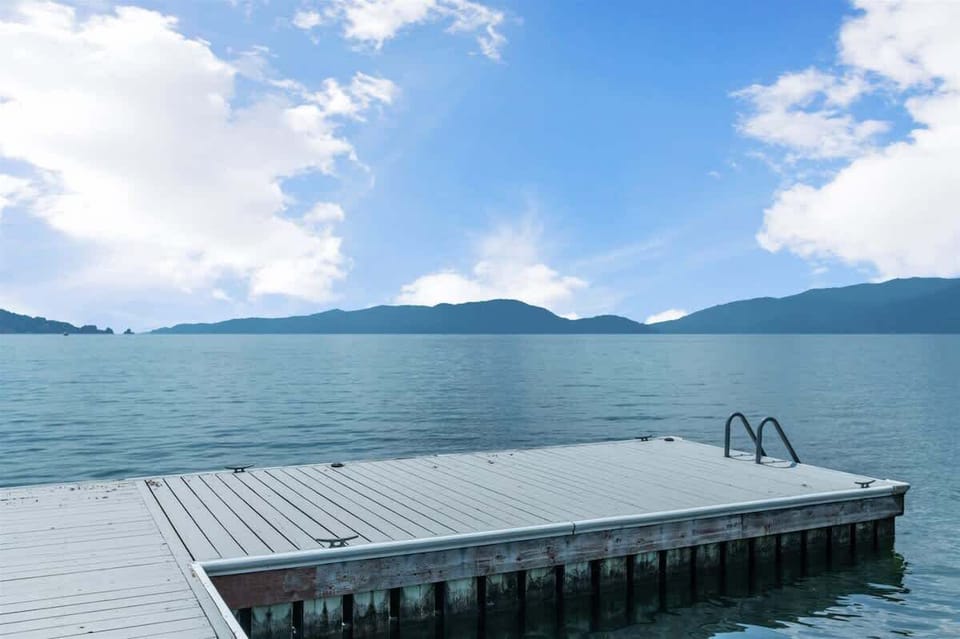 Private dock. Jump in!