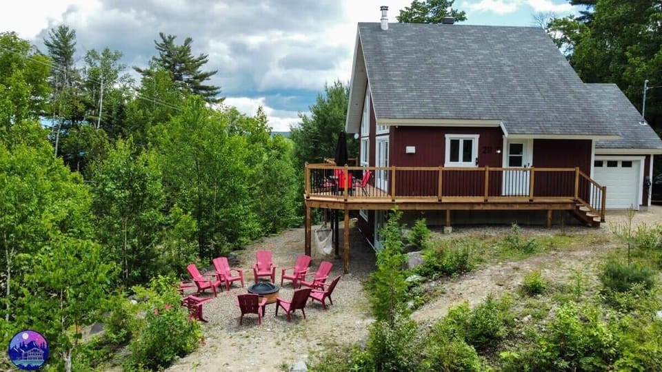 Vue extérieure du chalet