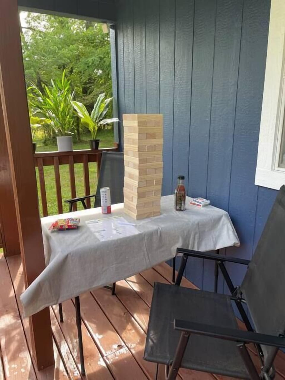 Exterior - Seating for two