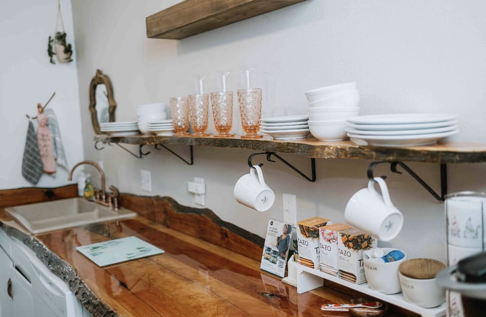 Bon appetit from our kitchen to yours. We have all the necessities and more!