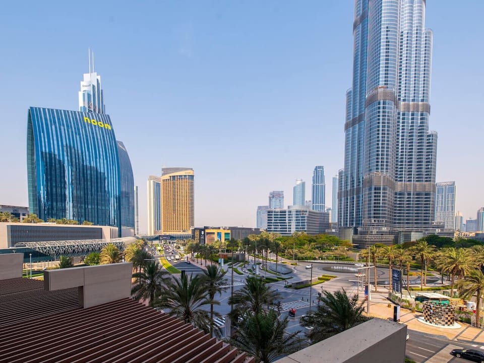 Breathtaking City Views: Experience vibrant Dubai from your private balcony oasis!