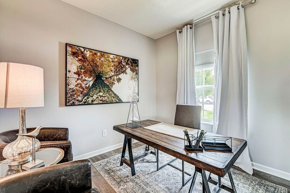 Private office allows you to get a little work done!