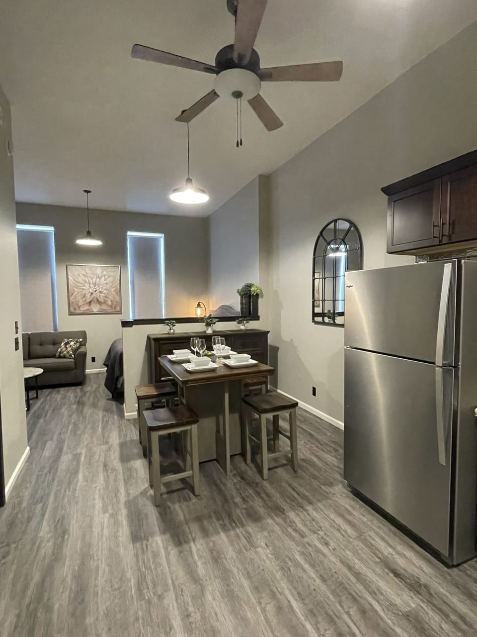 View from kitchen
