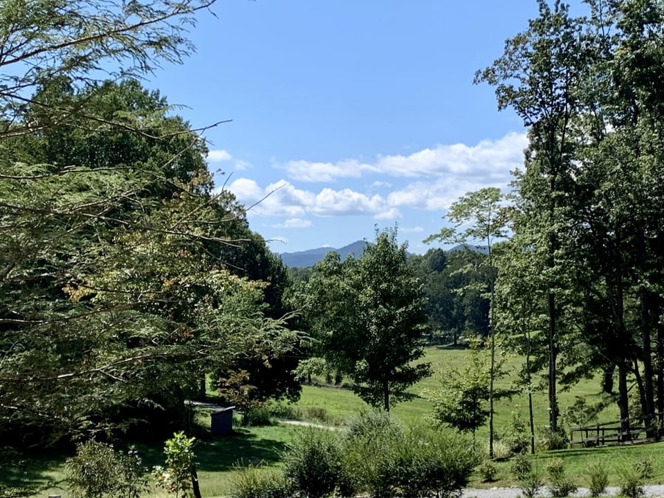 Mountain View from front deck