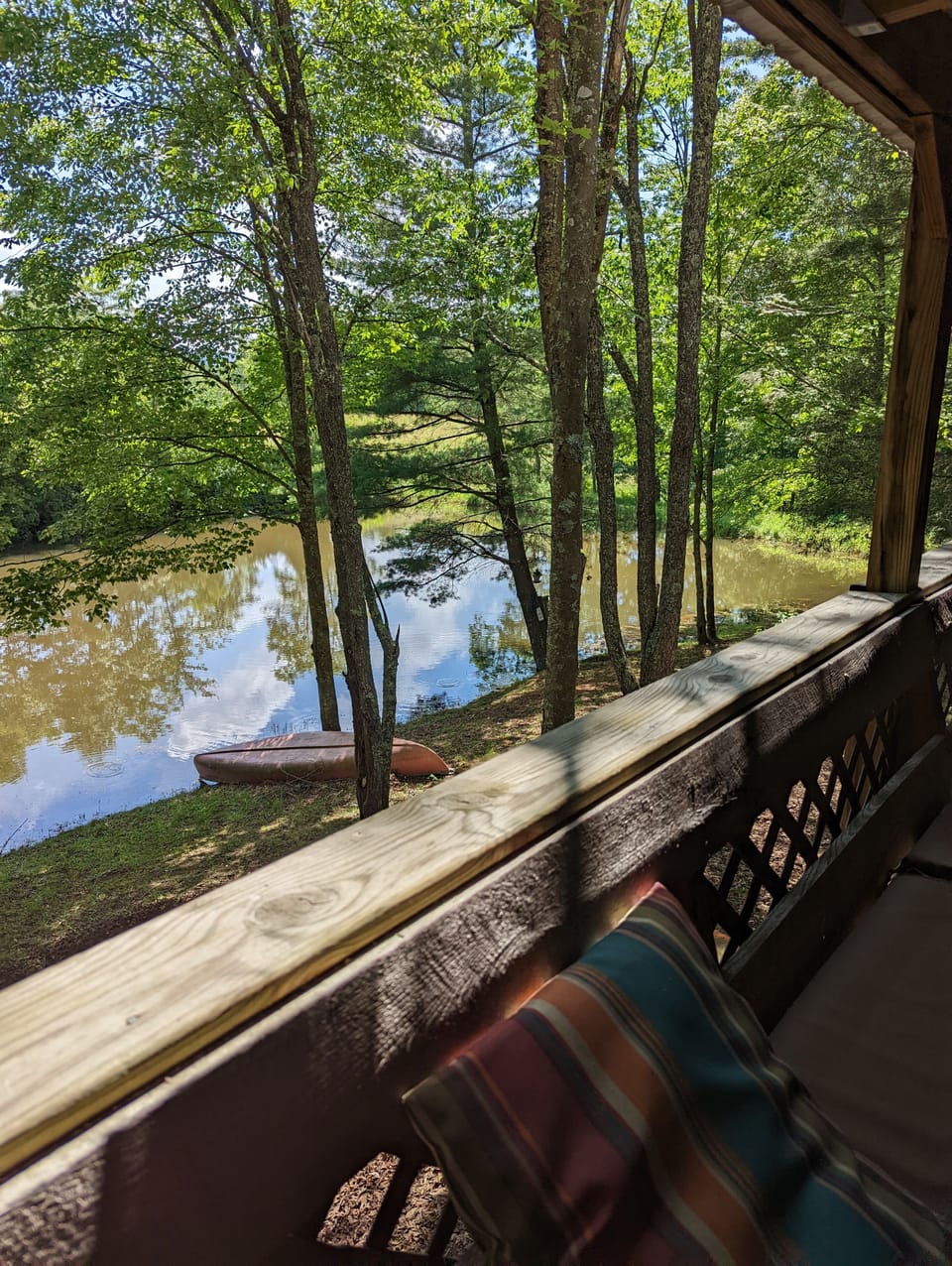 Come visit and enjoy the  scenery, fishing and wildlife while  relaxing. 