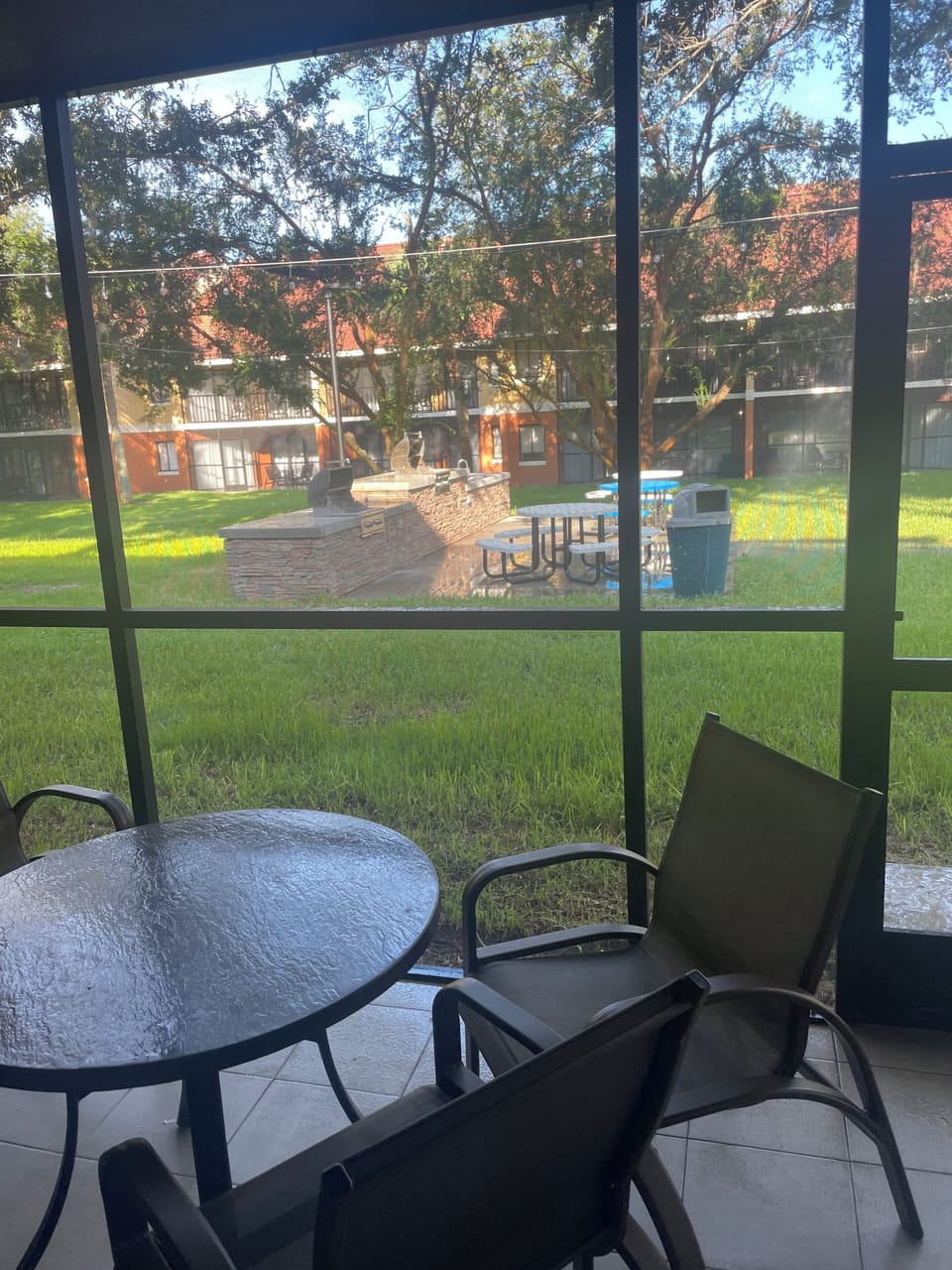 Outdoor dining
