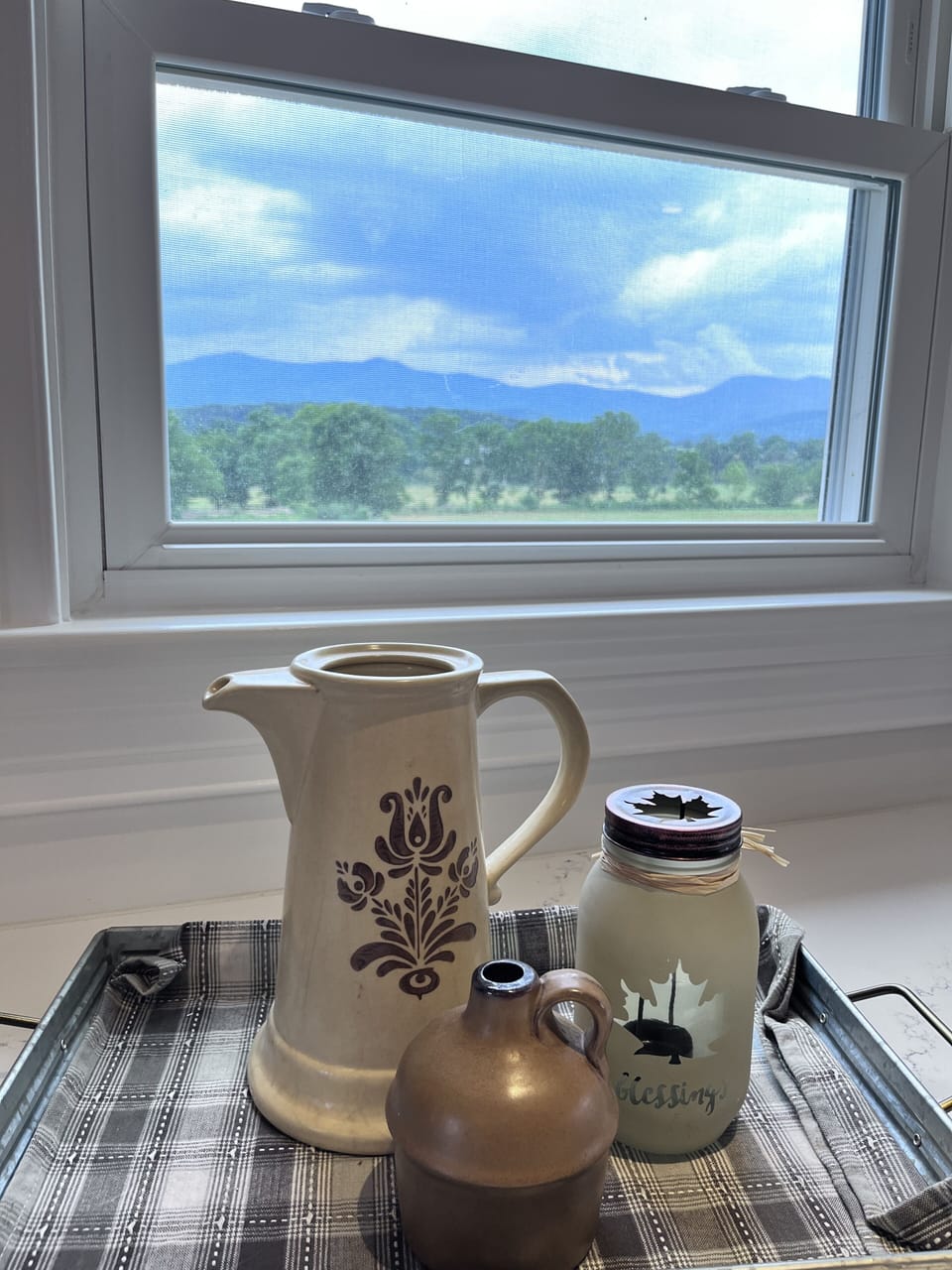 Views from every window.