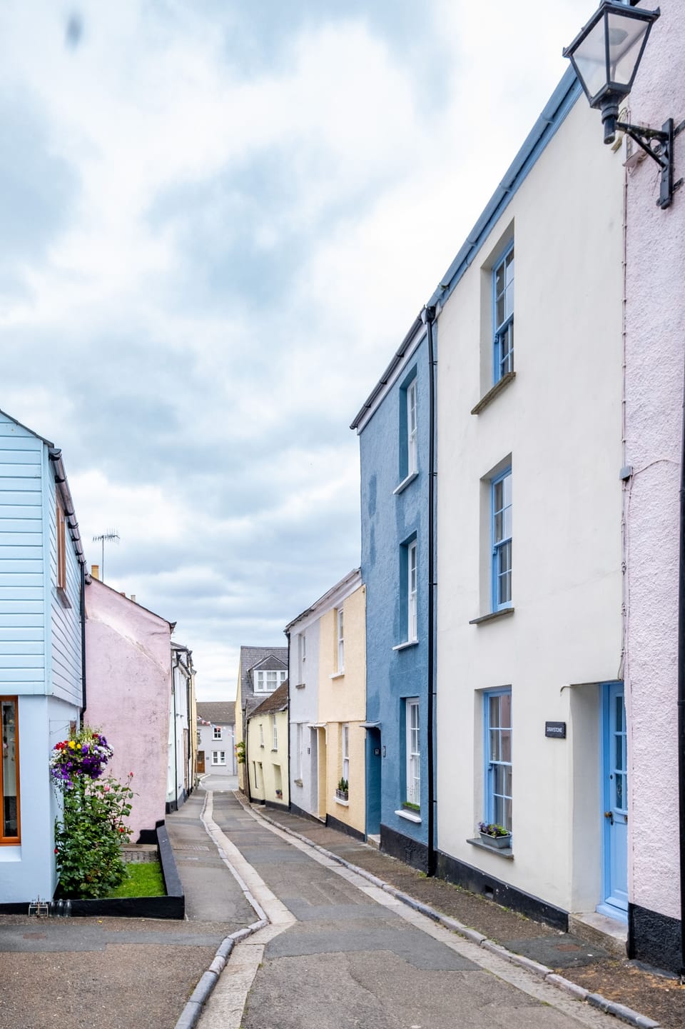 Walk down the road to the square then to on to Cawsand Bay...