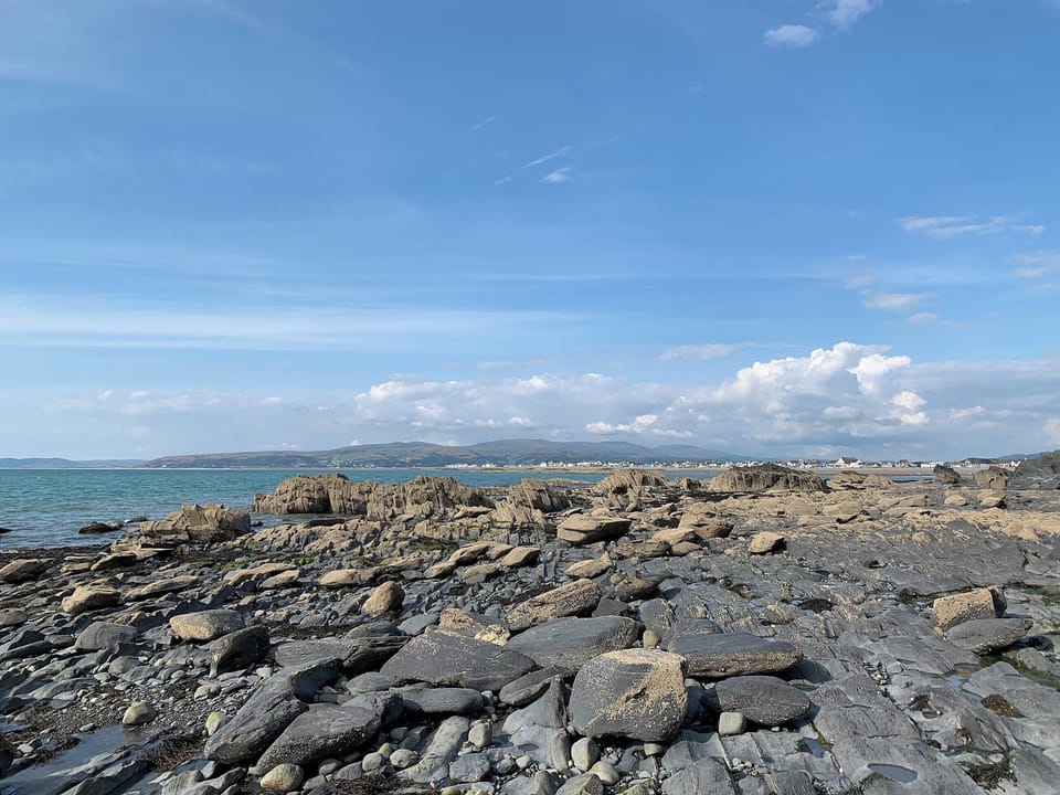 The beach at Borth | Morolwg, Borth, near Aberystwyth