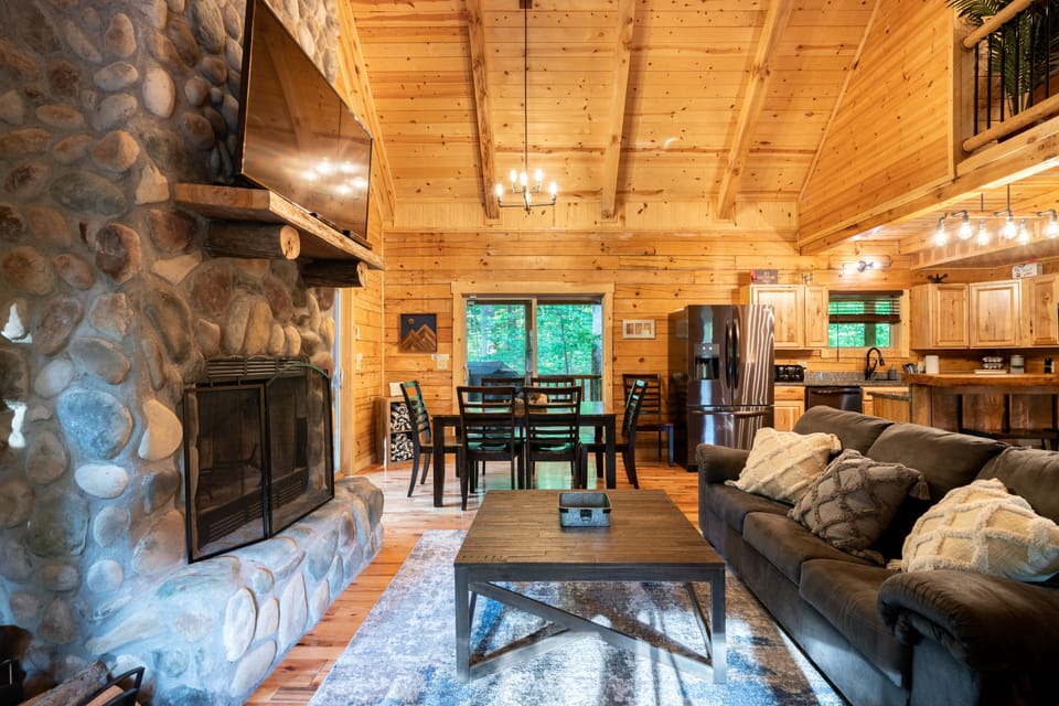 We provide WiFi, DirecTV cable, streaming (Netflix, Hulu, and Disney+), landline