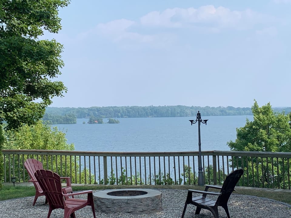 View from firepit