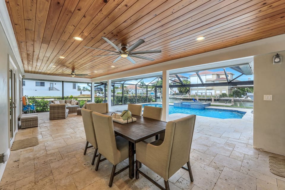 Patio Dining Table with Seating for Everyone