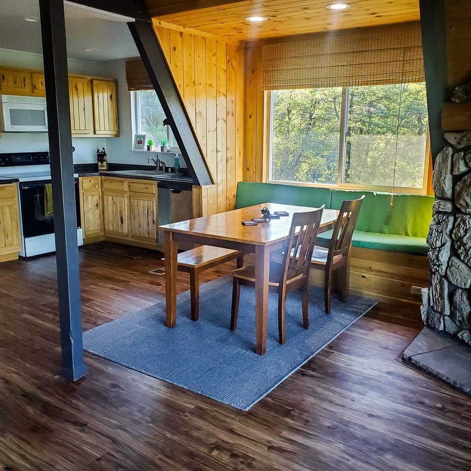 Indoor Dining Area/Kitchen