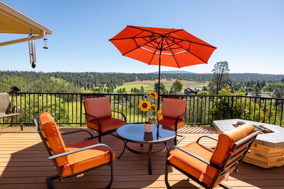 The back porch
