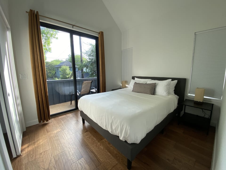 Bedroom 1 with queen bed