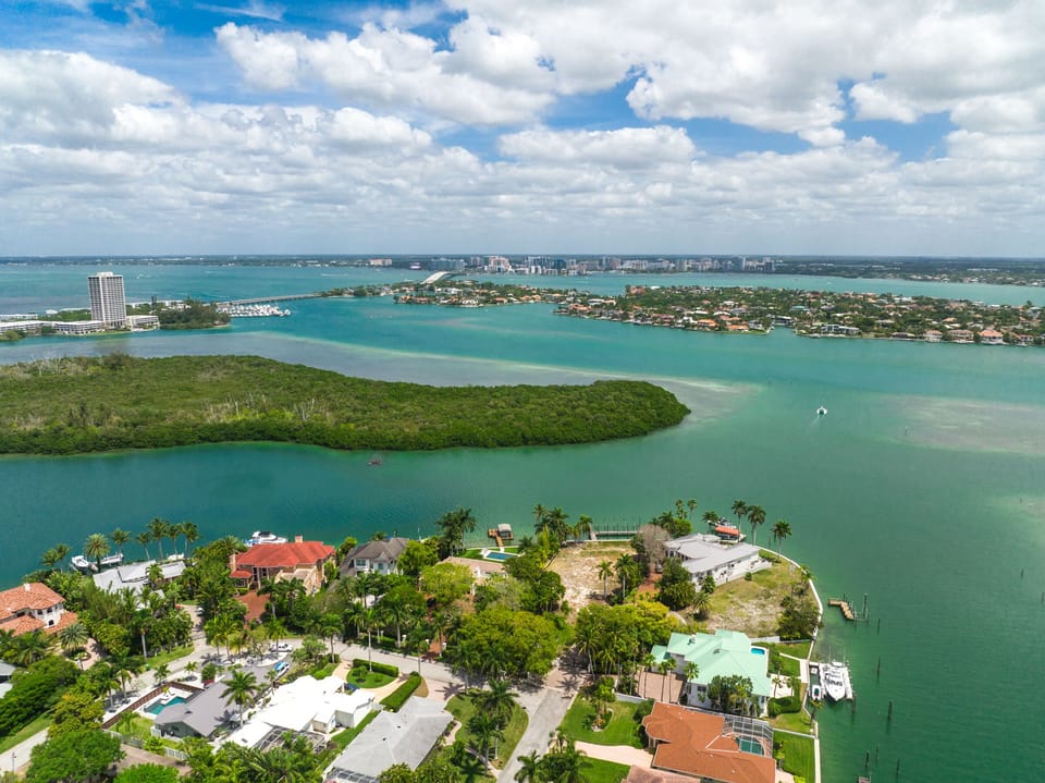 Aerial View - Beach Side Babe by Lido Key Vacations
