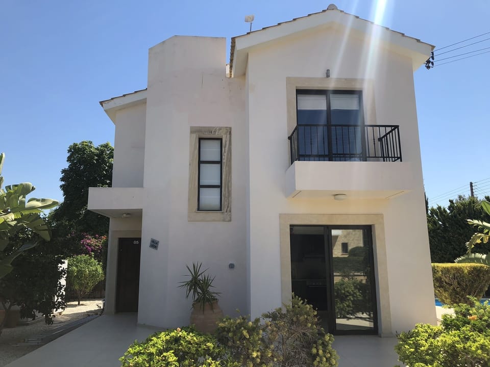 Front of Villa