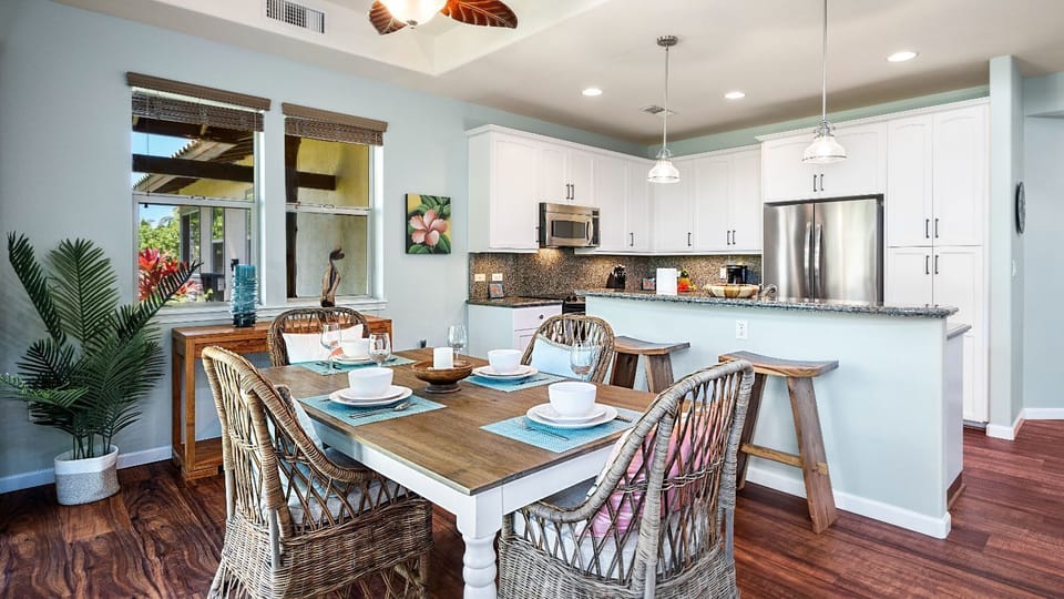 Kitchen is fully equipped for all of your needs