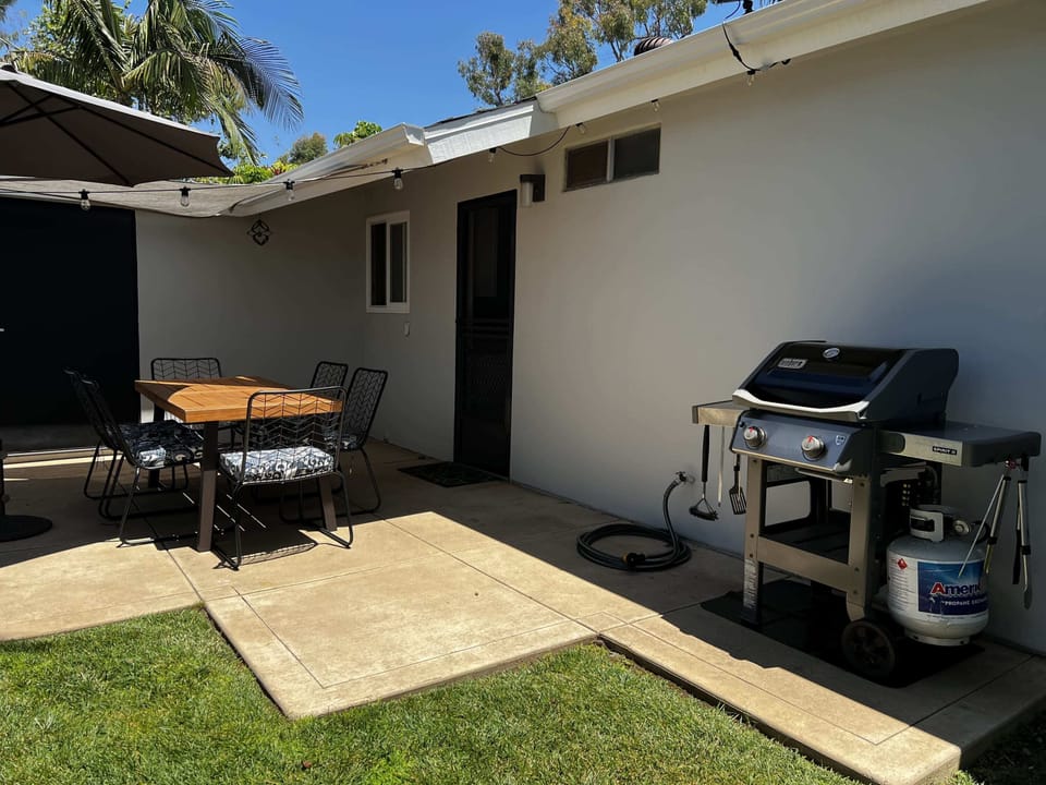 BBQ grill is available for use.
